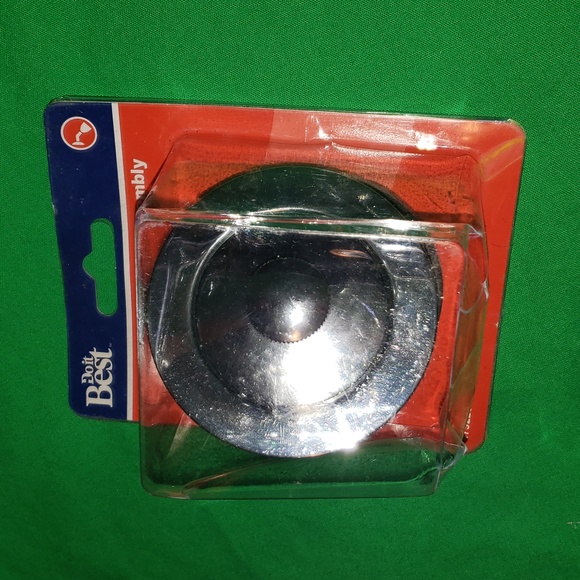 Do it Best 1-7/8 In. to 2-1/4 In. Lift and Turn Bathtub Drain Stopper Chrome New - Picture 3 of 5